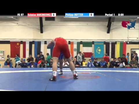 97 KG Bronze - Radoslaw Marcinkiewicz (POL) vs Philipp Hutter (SUI)