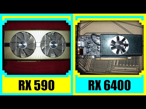 RX 590 vs RX 6400 in 2022
