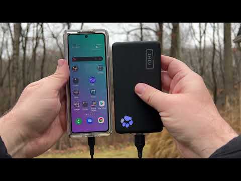 Video thumbnail for INIU Portable Charger, Slimmest 10000mAh 5V/3A Power Bank, USB C in&out High-Spe...
