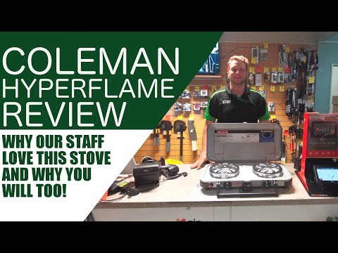 Coleman Hyperflame Fyreknight Stove & Accessories Explained | Extremely Hot Stove!