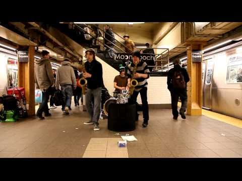 Moon Hooch - Union Square L Train Subway Platform