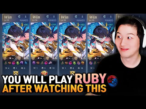 Pro players always Ban or Pick, Ruby is too strong in current meta
