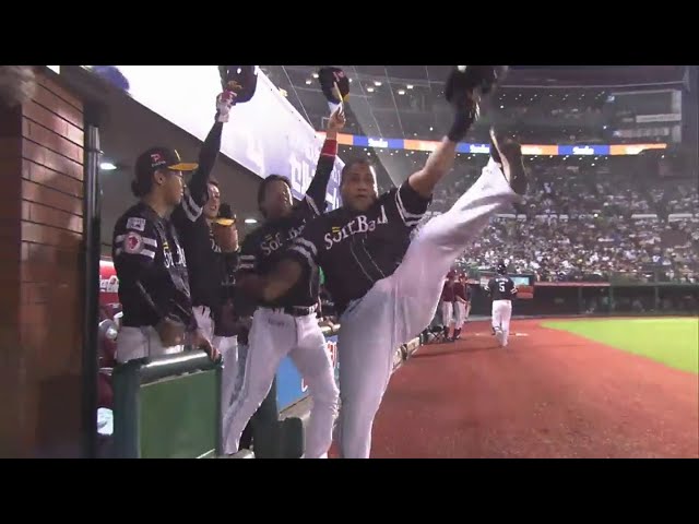 【8回表】貴重な追加点を奪取!! ホークス・デスパイネの今季30号ホームラン!! 2019/8/13 E-H