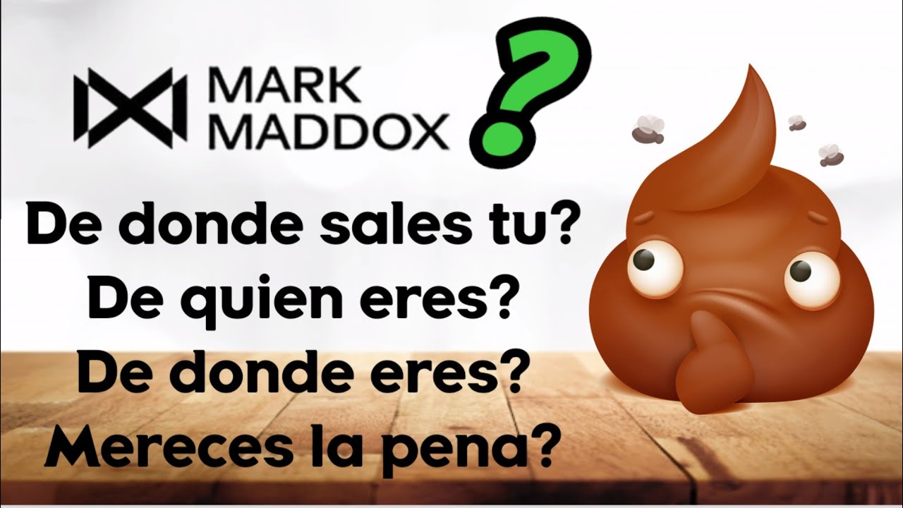 🔴MARK MADDOX Que marca es está tu de dónde sales