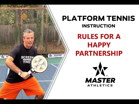 Master Athletics Instructional Video - Rules for a Happy Partnership