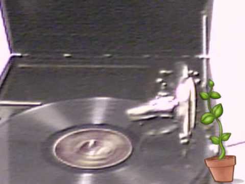 happy days are here again, the midnight minstrels op hmv 101 koffergrammofoon