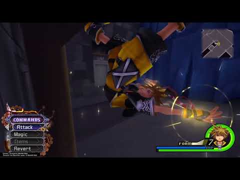 KINGDOM HEARTS 2 cavern of remembrance mineshaft walkthrough