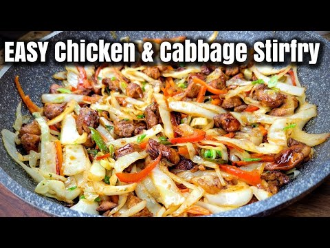 Chicken and Cabbage Stirfry