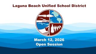 School Board Meeting - Mar 12, 2026 (Open Session)