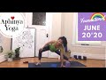 Flow Yoga At Home With Me Go With The Flow Of What Is In The Moment