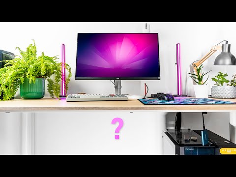 CHEAP and EASY desk cable management options!