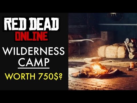 Red Dead Online - WILDERNESS CAMP! (Quick review)