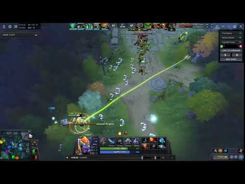Pugna destroys Tinker by  25 lvl Nether Ward talent