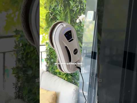 este ROBOT te LIMPIA los CRISTALES