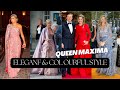 Maxima The Queen Of Elegance And Colourful Fashion Royalty
