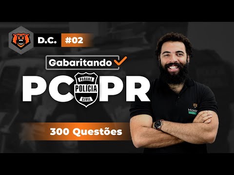 Gabaritando PCPR | 300 Questões de Concursos - Ep. 2 - Direito Constitucional - Prof. Davi