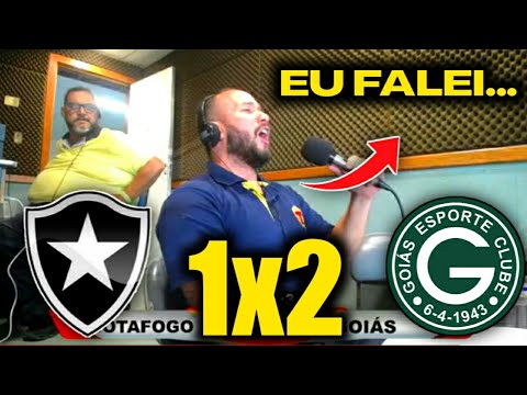 REAÇÕES CARIOCAS - BOTAFOGO 1X2 GOIÁS [BRASILEIRÃO SÉRIE A 2022]