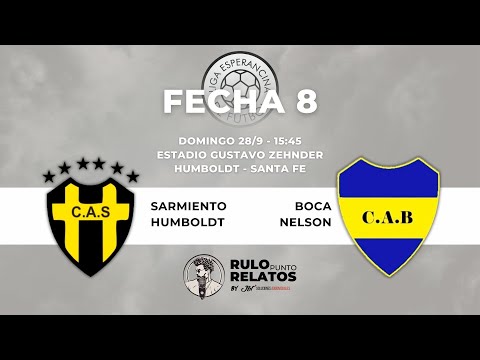 Sarmiento (H) 🆚 Boca (N) | Fecha 8 Clausura 2025 LEF