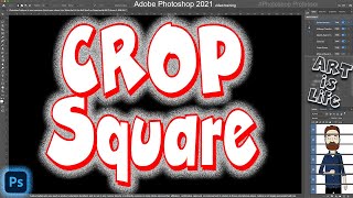 Intro Course-Photoshop 2021: How to Crop in Photoshop and Crop Square (Session 1 vid 8)
