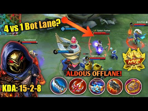 HYPER CARRY ALDOUS | ONE PUNCH ONE KILL | New Season | Mobile Legends
