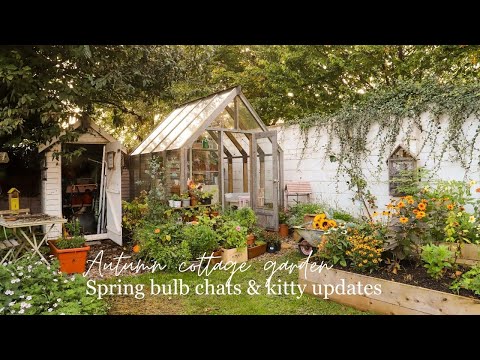 Autumn in the cottage garden 🌷 Spring bulb tips & more