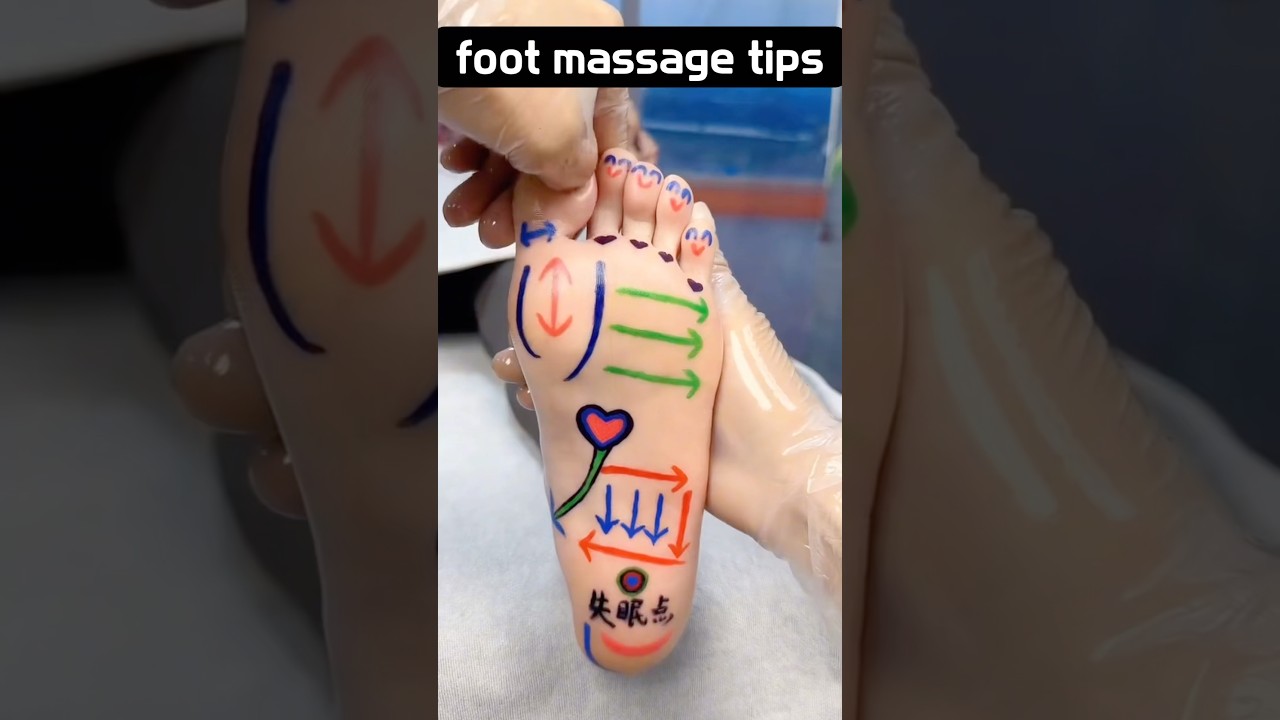 How to foot massage feel good #footmassage #massagetutorial