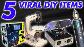I built 5 DIY items that went VIRAL