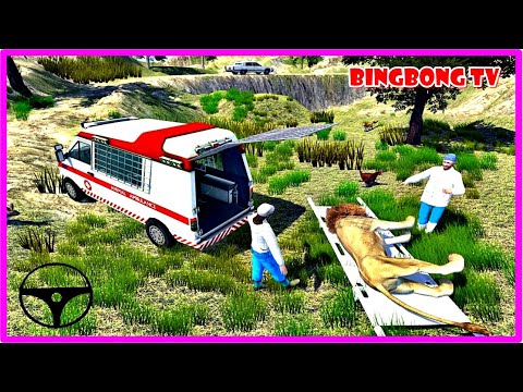 Animal Ambulance Game Simulator Emergency Rescue - Emergency Van Offroad Drive 3D | Android Gameplay