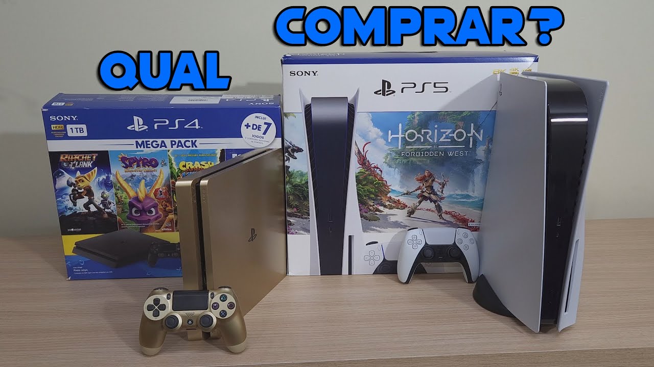 Comparativo PS4 Vs PS5- Qual O Ideal Para Comprar Em 2024?