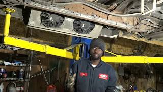 How to Remove a Transmission output shaft seal on a Ford E350, Leaking Transmission Tail shaft Seal.