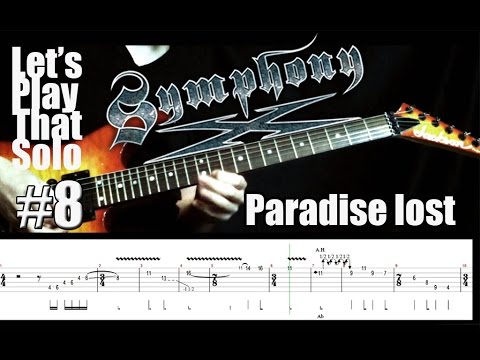 LSPTS#8: Paradise lost (Symphony X) - guitar solo cover
