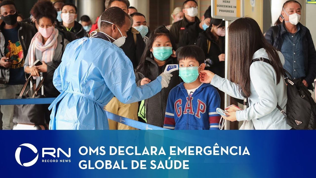 Epidemia de coronavírus: OMS declara emergência global de saúde