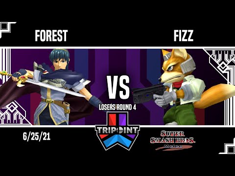Tripoint Smash 102 - Losers Round 4 - Fizz(Fox) Vs. Forest(Marth)