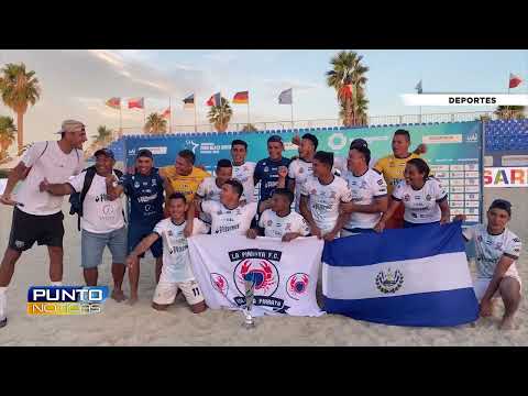 DESTACADA PARTICIPACIÓN DE #ELSALVADOR EN LA WORD WINNER CUP #CAGLIARI2022 | #FUTBOLPLAYA