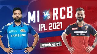 RCB VS MI | 39th Match | IPL 2021 Match Highlights | Hotstar Cricket | rcb vs mi ipl highlights 2021