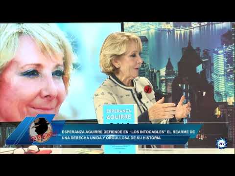 ZASCA de Esperanza Aguirre a Sánchez:Ha sido capaz de unir a todos los enemigos de España en el PSOE