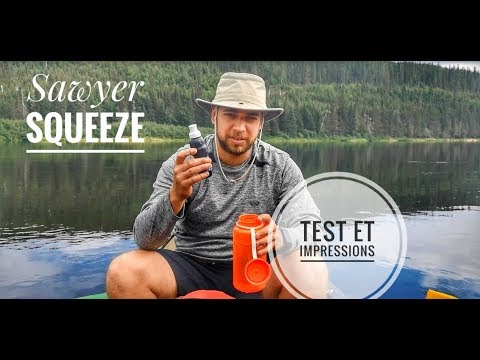 Le filtre à eau Sawyer Squeeze : test, impressions et conseils d'utilisation