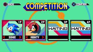 Sonic Mania Plus - 2-Player Competition Mode (No Commentary)
