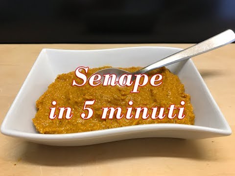 Senape Fatta in Casa Pronta in 5 minuti – Ricetta facilissima