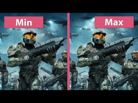 Halo Wars Definitive Edition – PC Min vs. Max 4K Graphics Comparison