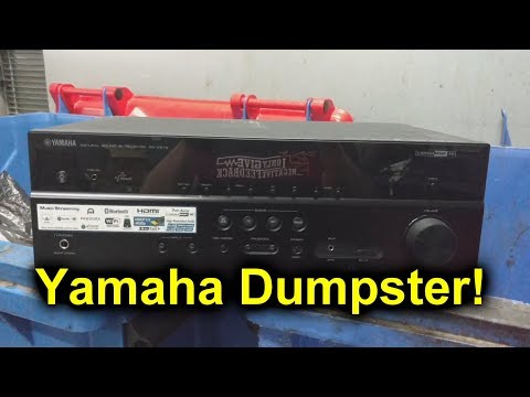 EEVblog #1151 - Dumpster Dive Yamaha Receiver