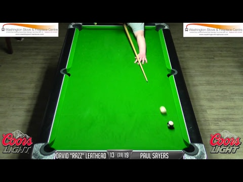 Sky Lounge; David Leathead v Paul Sayers