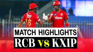 HIGHLIGHTS : RCB vs KXIP IPL 2020 MATCH 31 FULL HIGHLIGHTS