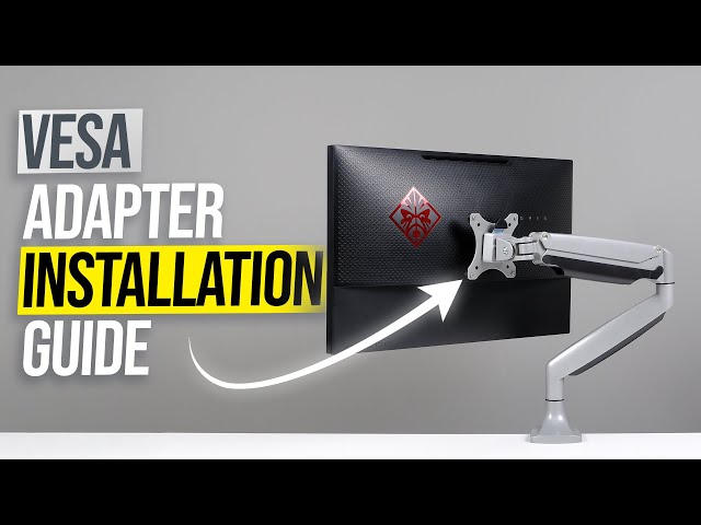 Vídeo relacionado con Adaptador VESA 3IDEE Compatible con Monitor Omen by HP (Omen 25 Gaming) - Adaptador para Pantallas sin conexión VESA - para Montaje en Soporte de Pantalla o Pared