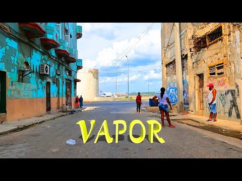 Esto es lo que pasa en esta calle de La Habana / Calle VAPOR