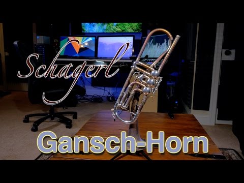 Schagerl "GANSCH-HORN" Hoersdorf Heavy Bb Trumpet REVIEW - HD 1080p