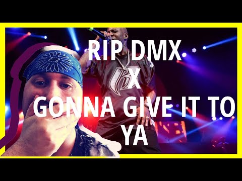 RIP DMX THE GOAT! DMX X GONNA GIVE IT YA REACTION