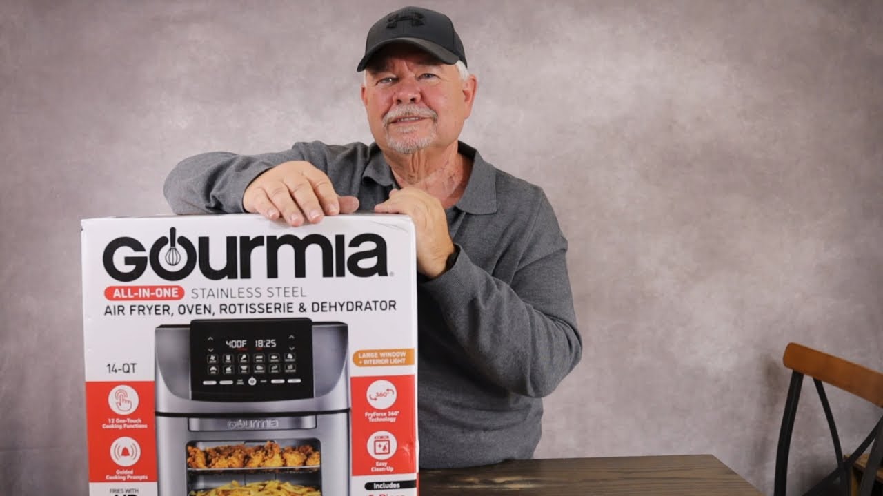 Unboxing and Review of the Gourmia All-in-One 14 QT Air Fryer with 12 Cooking Functions