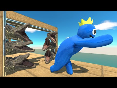 Who Can Go Through The Purussaurus Door - Animal Revolt Battle Simulator