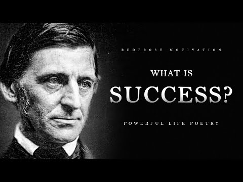What is Success? - Ralph Waldo Emerson (Powerful Life Poetry)